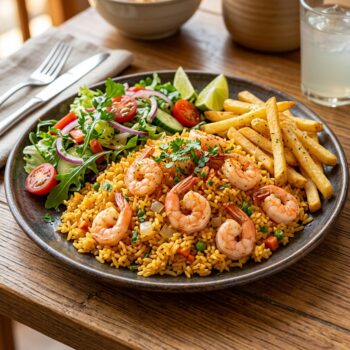 Arroz con Camarones