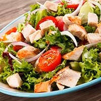 Ensalada Cesar con Pollo