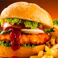 Hamburguesa Colonial de Pollo