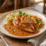 Pollo en Salsa Caribeña