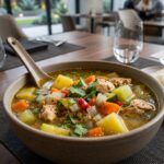 Sopa de Pollo con verduras